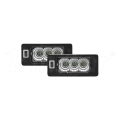 High Power BMW E39 LED License Plate Lamp (Clear+CREE LED)