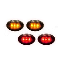 Rear Side Marker Lights (Amber/Red)
