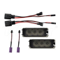 High Power VW Golf 6 Canbus LED License Plate Lamp (Smoke+CREE LED)