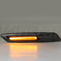 LED Side Indicator Light (GIV) (Smoke Lens+3D Carbon Finishes)